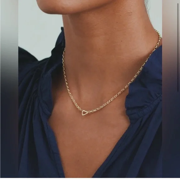 Gorjana Parker Heart Mini Necklace - Picture 3 of 6